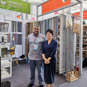 Rideau de <span class=keywords><strong>porte</strong></span> en corde de coton tissé bohème naturel pour salon, suspendu à la fenêtre - Product Image 5