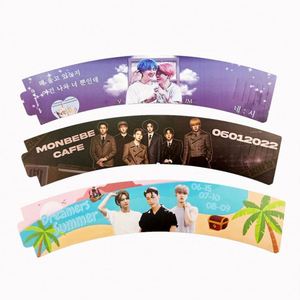 Fundas para Café Personalizadas, Reciclables y Ecológicas, con Impresión, para Vasos Kpop, en Oferta - Product Image 4