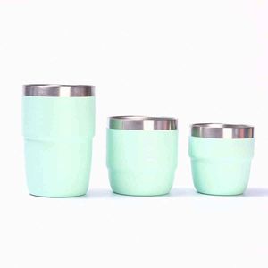 แก้วน้ำสแตนเลสเก็บความร้อนคุณภาพสูงแบบพกพา แก้วน้ำสำหรับใช้ในบ้าน - Product Image 4