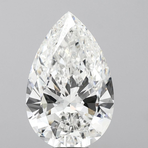 Diamante Blanco Suelto de Laboratorio con Corte Brillante en Forma de Pera de 10.00 Quilates de Primera Calidad con Brillo Excepcional para la Elaboración de Joyería Fina - Product Image 1