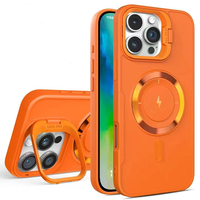 Nouveau coloré antichoc couverture arrière support de caméra support d'objectif conception étuis de téléphone portable personnalisés pour iPhone 14 15 16 Pro Max étui