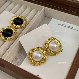 ต่างหูเม็ดกลมแบบย้อนยุคของผู้หญิงต่างหูแฟชั่น<span class=keywords><strong>2022</strong></span>อารมณ์บรรยากาศบุคลิกภาพ - Product Image 2