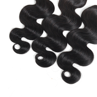 Extensions Micro-Link en Cheveux Humains Vierges Indiens Bruts, Qualité 10A, Super Double Drawn, Ondulation Body Wave, Tissage Double Trame Faite à la Machine, Vente en Gros à Prix Abordable