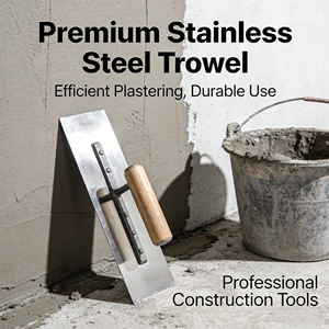 Truelle de peintre en acier inoxydable, spatule à plâtre, truelle à enduit - Product Image 6