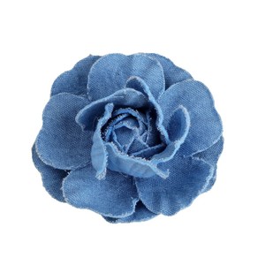 Denim Camellia <b>Flowers</b> 7.5cm Hair Accessories Clothing Decorations Fresh <b>Sweet</b> Style - Product Image 5