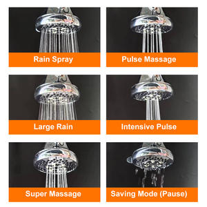 Testa doccia di lusso fisso massaggio muscolare terapeutico con bagno fisioterapia rilassare godimento - Product Image 2