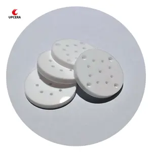 Custom High Insulation Zirconia Ceramic Insulator Industrial Ceramic Round Plate