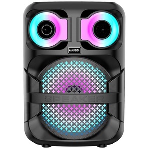 Kakusiga 8 Inch Rechargeable <b>Speaker</b> <b>With</b> Led <b>Lights</b> <b>Bluetooth</b> Fm Usb Portable Outdoor Party <b>Speaker</b> - Product Image 4