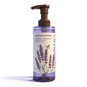 Shampoo pour cuir chevelu à la lavande sans silicone, contrôle durable de l'huile, nettoyage en profondeur + hydratation du cuir chevelu, parfum botanique - Product Image 4