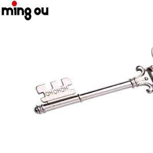 Décorations de Noël en métal par sublimation d'alliage de zinc, clés de Père Noël, ornements de Noël - Product Image 5