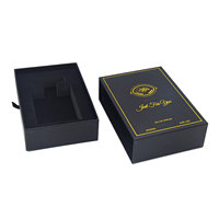 Ury Boîtes d'emballage de bouteilles de parfum Boîte-cadeau de parfum à tiroir en carton personnalisée avec impression de logo