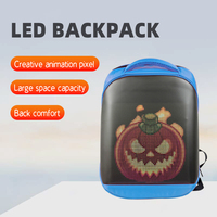 Mochila Publicitaria P3.5 con Pantalla LED, Programable, Digital, de Alta Calidad, a Todo Color, con Control por Aplicación