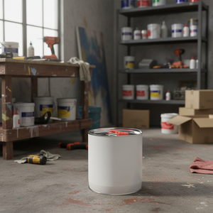 Kontensan L773 Cylindrical <b>Metal</b> <b>Tin</b> Container 6 Liter Industrial Paint Solvent 175mm X 250mm - Product Image 3