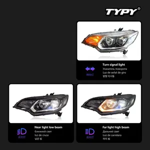 TYPY para Fit 2014-2020, Actualización de Faros LED de 12V con DRL y Señal de Giro Dinámica, 8000 Lúmenes, 5500K, Nuevos Accesorios para Auto - Product Image 3