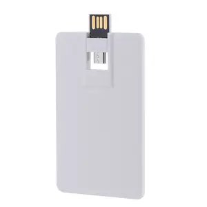 ذاكرة بيانات USB ترويجية ورخيصة سعة 16 جيجا بايت يمكن استخدامها كبطاقة ائتمان ذاكرة بيانات USB مع شعار ذاكرة بيانات USB سعة 32 جيجا بايت 64 جيجا بايت