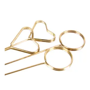 Flower Bouquets Package Material <strong>Card</strong> Sticks <strong>Heart</strong> Shape Heads Flower Bunch Inserting Greeting <strong>Card</strong> Holder - Product Image 1