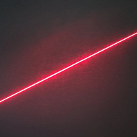 Projecteur laser rouge étanche 650 nm 50 mW 100 mW 200 mW, module générateur de ligne laser industrielle avec support et alimentation
