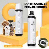 SiMAiSHEN-M3 Coupe-ongles électrique certifié pour animaux, à faible vibration, rechargeable par USB, pour chiens de petite, moyenne et grande taille