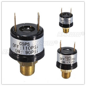 Interruptor de Presión de Aire para Compresor de Bocina de 12V 3.5A, con Rango de Presión de 90-110 PSI, 120-150 PSI, 170-200 PSI - Product Image 1