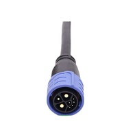 Conector de alto voltaje GIET M23 2 + 1 + 5 conector de batería impermeable conectores de alimentación hembra macho de conexión rápida eléctrica