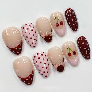 Uñas Postizas <span class=keywords><strong>de</strong></span> Gel Acrílico Largas para Mujer, <span class=keywords><strong>Puntas</strong></span> <span class=keywords><strong>de</strong></span> Uñas Postizas <span class=keywords><strong>de</strong></span> Moda, Accesorios <span class=keywords><strong>de</strong></span> Moda a Bajo <span class=keywords><strong>Precio</strong></span> - Product Image 2