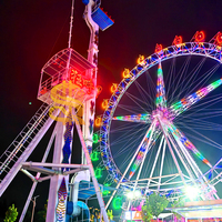 Attraction Scream à 360 degrés, manèges populaires pour fêtes foraines, montage facile, faible consommation d'énergie