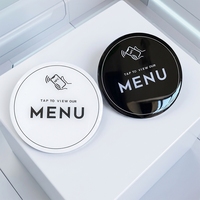 Carte de visite professionnelle personnalisée avec logo, mini-étiquette, taille standard, en acrylique, pour avis Google, avec époxy, RFID 213/215/216 T5577 13.56MHz NFC, étanche