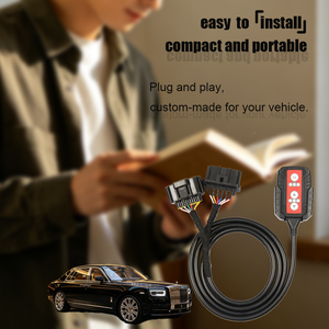 Contrôleur numérique de réponse du gaz pour voiture, 7 modes, 2,3 pouces, accélérateur de course, pédale de puissance, électronique automobile - Product Image 4