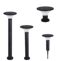 Lampe solaire à piquet pour jardin extérieur, LED, IP65, étanche, pour aménagement paysager, allumage et extinction automatiques, lampe solaire pour parc, cour