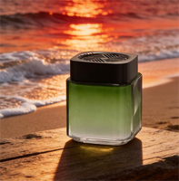 Diffuseur de parfum pour voiture en verre personnalisé, design moderne et populaire, portable, évaporation naturelle, prix d'usine, parfum longue durée