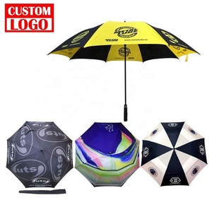 <span class=keywords><strong>Parapluie</strong></span> de golf pliable imperméable de qualité supérieure avec logo personnalisé imprimé en CMJN pour cadeaux promotionnels publicitaires - Product Image 5