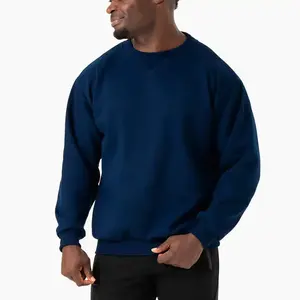 Atacado personalizado todos impressão camisola dos homens plain algodão pullover em torno do pescoço hoodie alta qualidade terry camisola dos homens