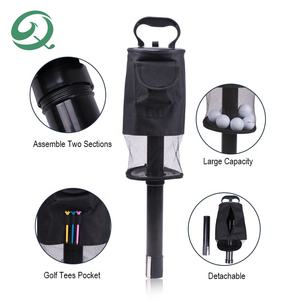 Suministro directo de fábrica Golf Shag Bag Ball Picker Golf Ball Shag Bag Golf Ball Retriever Pick up con mango de plástico y Marco - Product Image 4