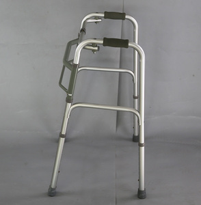 Vente en gros de marchette pliante en aluminium à une clé de haute qualité pour les personnes âgées Ventes directes d'usine - Product Image 4