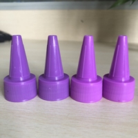 Custom Purple 24/410 24mm Tapa superior giratoria de plástico