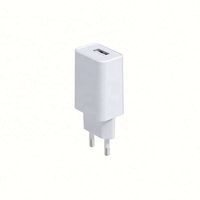 Nouvelle alimentation électrique originale 5W, adaptateur de charge USB 5V1A, chargeur de téléphone USB 5V 1A 2A avec prise EU pour iPhone Samsung, certification CE GS