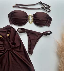 <span class=keywords><strong>Maillot</strong></span> <span class=keywords><strong>de</strong></span> <span class=keywords><strong>bain</strong></span> trois pièces <span class=keywords><strong>de</strong></span> haute qualité pour femmes avec couvertures <span class=keywords><strong>sculptant</strong></span> <span class=keywords><strong>maillot</strong></span> <span class=keywords><strong>de</strong></span> <span class=keywords><strong>bain</strong></span> Bikini brésilien femme plissée nage - Product Image 1