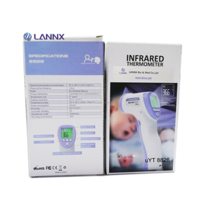 Lanx YT 8826 Termômetro <span class=keywords><strong>Digital</strong></span> Infravermelho sem Contato para Medidor de Temperatura Corporal Febre totalmente abastecido - Product Image 6