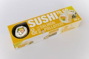 ที่กำหนดเองรีไซเคิลกระดาษกล่องซูชิ Takeaway ของขวัญหรูหราซูชิบรรจุภัณฑ์กล่อง - Product Image 5