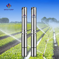 QNQ POMPE Chine Haut Débit 220 Volt Petites Pompes Électriques Irrigation Submersible Puits Profond Pompe À Eau