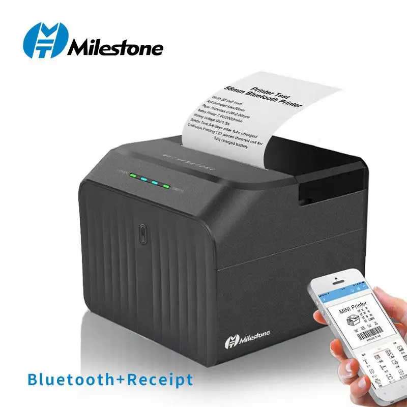 MHT-P58C/D printer penerimaan termal Bluetooth portabel mini 58mm termal