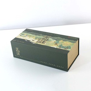 Luxury Custom Logo Embossed Recyclable Paper Cardboard Cajas Regalo <b>Black</b> Foldable Rigid Magnetic Closure Gift Packaging <b>Box</b> - Product Image 2