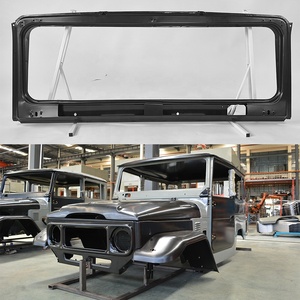 Land Cruiser0Chrome cadre de pare-brise de voiture fermé pour FJ40 FJ45 FJ47 HJ45 HJ47 BJ40 BJ42 FJ43 <span class=keywords><strong>BJ43</strong></span> - Product Image 1