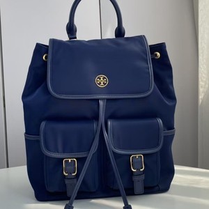 Tory Burch Women's Waterproof Nylon <b>Backpack</b> Large Capacity Laptop Bag <b>Drawstring</b> School Bag Casual Travel Bag - Product Image 1