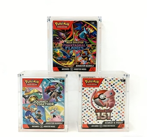 Caja Protectora Personalizada Reciclable para Acrílico 151 Booster Bundle, Caja de Exhibición con Tapa Magnética Preensamblada, Protector Clásico para Scarlet - Product Image 1