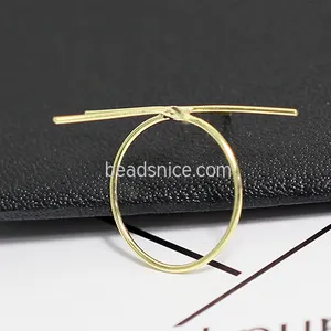 14k Gold Filled Ring Blanks With 4 Claws For Natural Stones Gold Filled Ring Claw Ring Settings