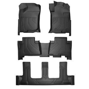 Tapis de sol de voiture toutes saisons en <span class=keywords><strong>TPE</strong></span> 3D personnalisables pour Prado 150 & Land Cruiser 200 (2010-2021) – Tapis de voiture en <span class=keywords><strong>TPE</strong></span> à rebord profond - Product Image 1