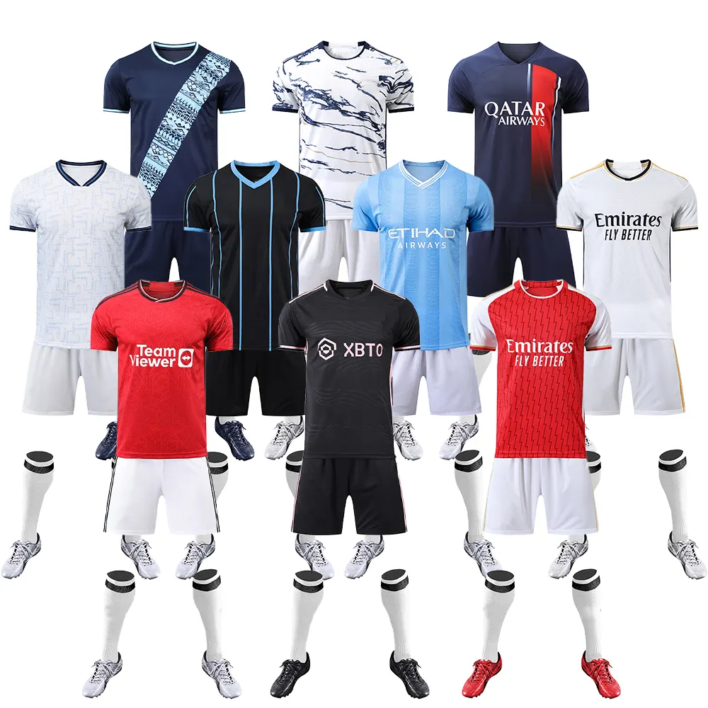 2023 chemises de Football professionnelles bon marché maillots de Thaïlande 2022-2023 pour les uniformes de maillot de Football maillot de Football sublimé