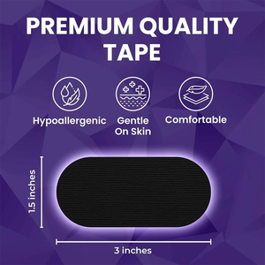 Wholesale Custom Anti Snoring Sleep Strip Hypoallergenic Latex Free <strong>Strong</strong> <strong>Glue</strong> Mouth Tape for Better Sleeping - Product Image 5