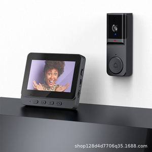 Vesafe 1080p không thấm nước video cửa điện thoại với OLED hiển thị & tuya App tương thích-nhôm xây dựng - Product Image 4